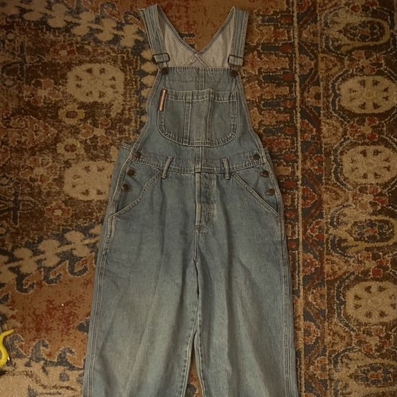 Vintage Denim Jean Overalls Abe - Picture 1 of 8